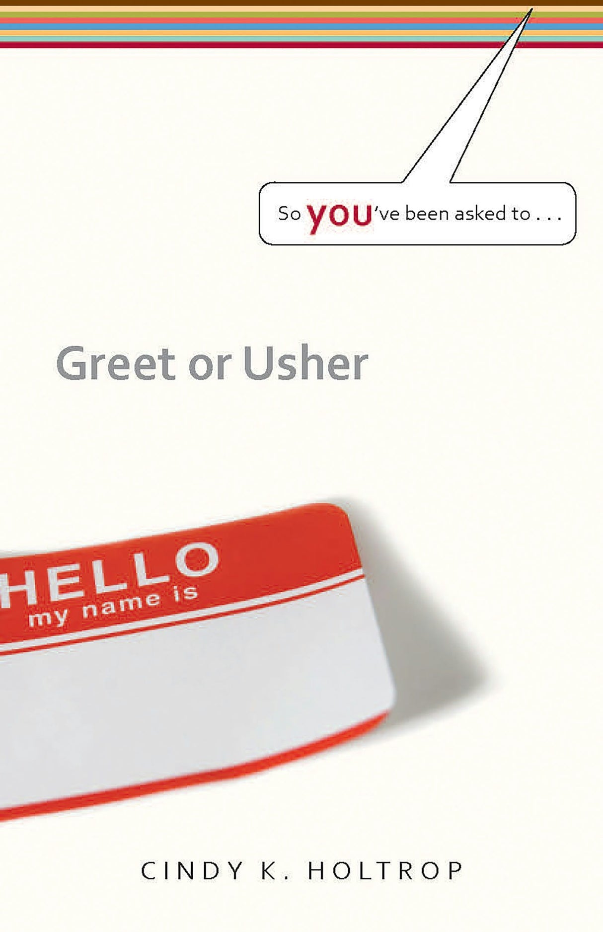 Cover image for So You've Been Asked To Greet or Usher (Set of 3), isbn: 9781562125639