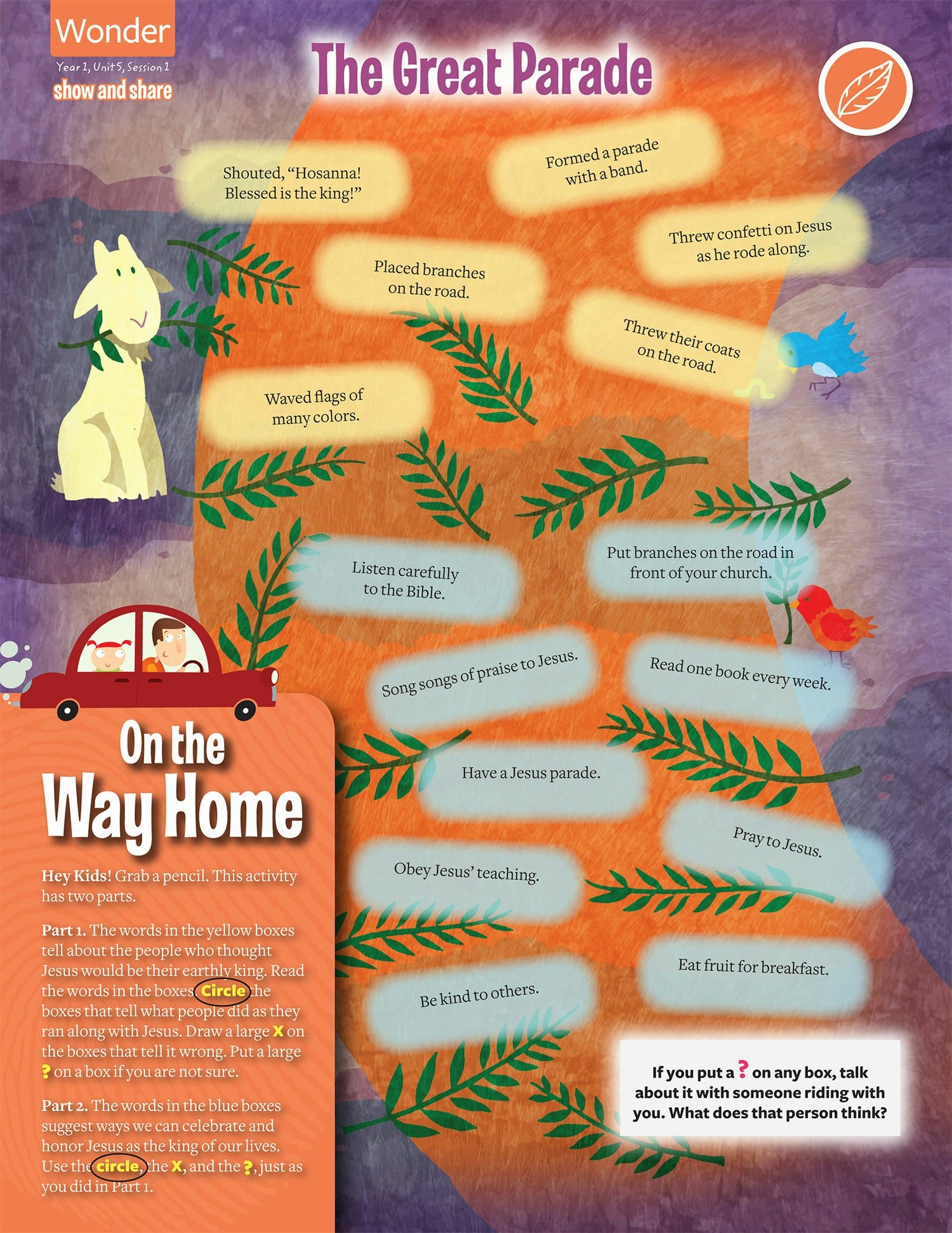 Cover image for DWELL Year 1 2-3/Wonder Unit 5 Children's Resources, isbn: 9781592556076
