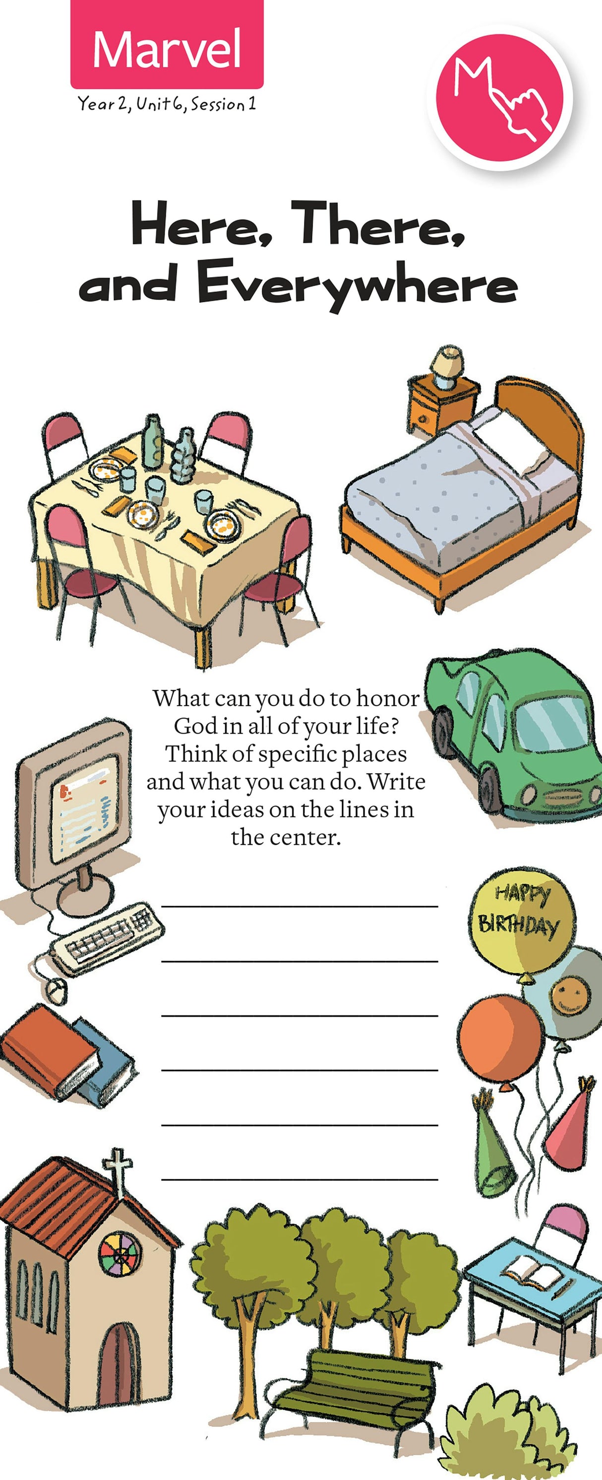 Cover image for DWELL Year 2 4-5/Marvel Unit 6 Children's Resources, isbn: 9781592556458