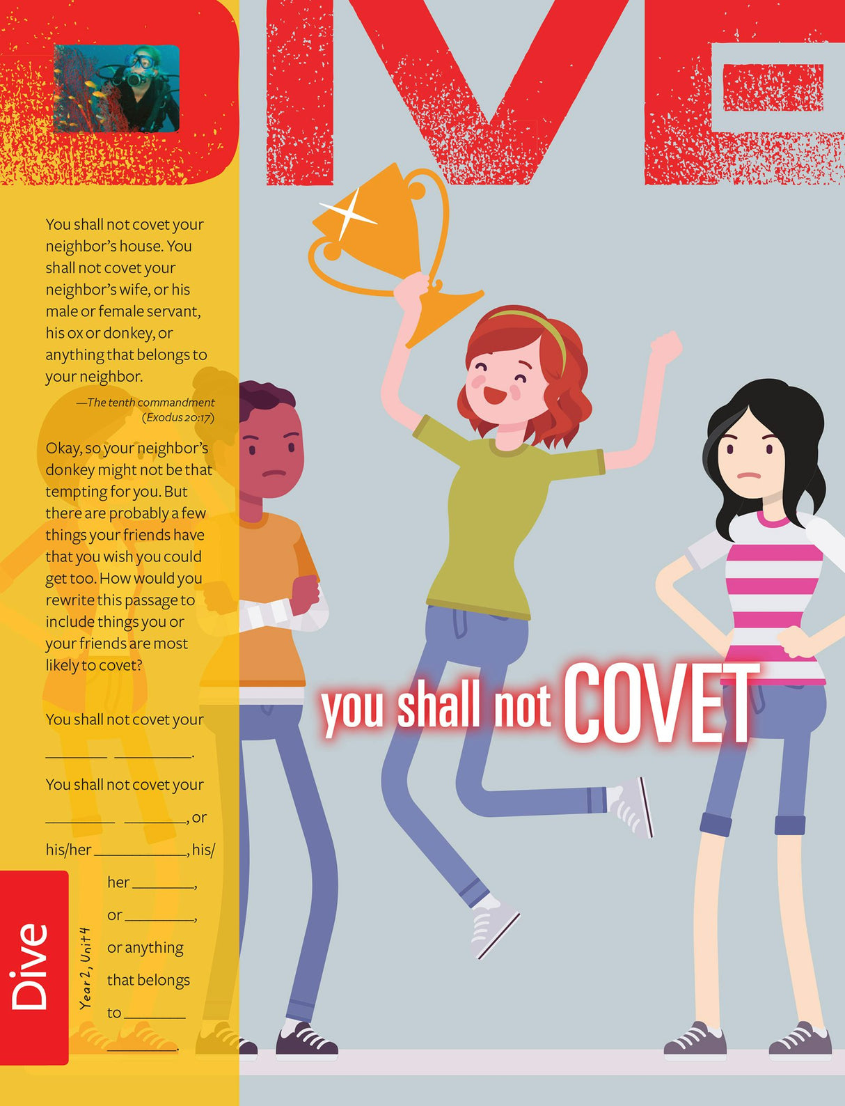 Cover image for DWELL Year 2 6-8/Dive Unit 4 Young Teen Resources, isbn: 9781592556656