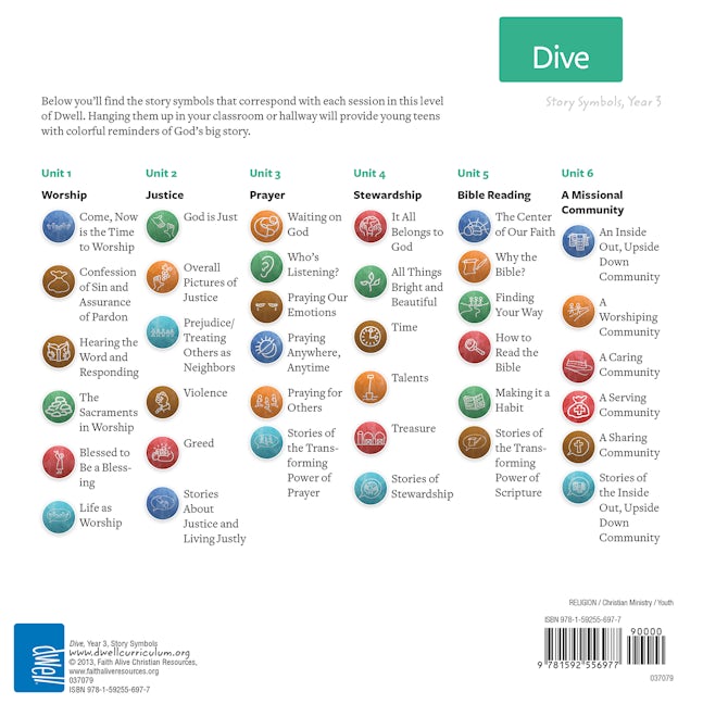 Cover image for DWELL Year 3 6-8/Dive Story Symbol Set, isbn: 9781592556977