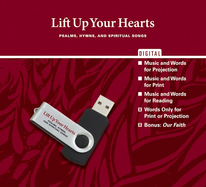 Cover image for Lift Up Your Hearts Digital Edition - Words Only for Print or Projection, isbn: 9781592557806