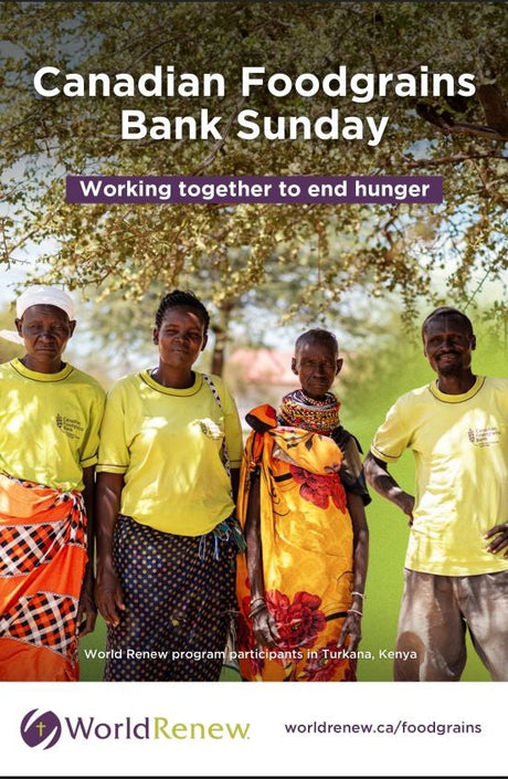Cover image for Canadian Foodgrains Bank Sunday Bulletin Insert, isbn: 9781620250501