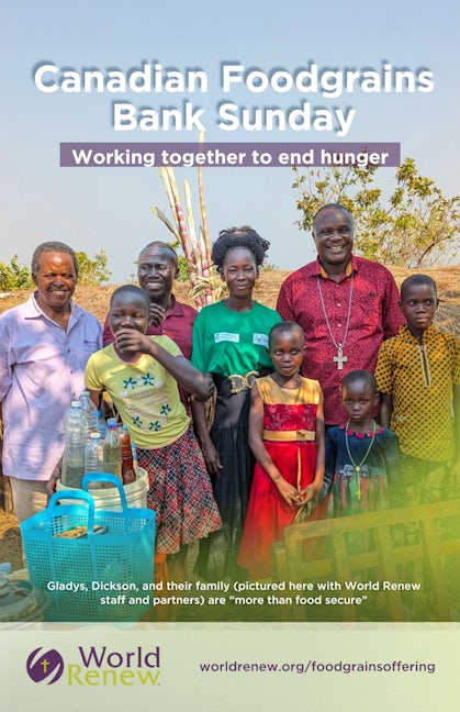 Cover image for Canadian Foodgrains Bank Sunday Bulletin Insert, isbn: 9781620250501