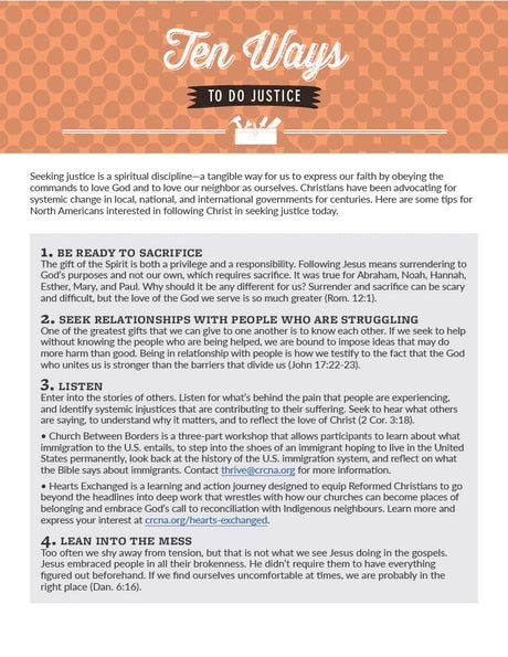 Cover image for Ten Ways to Do Justice, isbn: 9781620252024