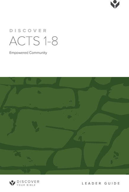 Cover image for Discover Acts 1-8 Leader Guide Digital, isbn: 9781620252536