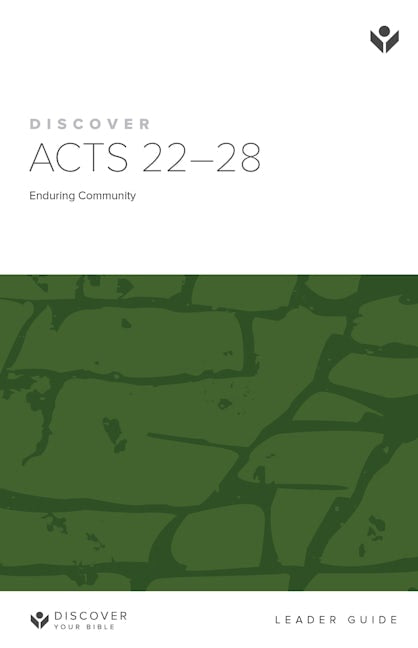 Cover image for Discover Acts 22-28 Leader Guide Digital, isbn: 9781620252574