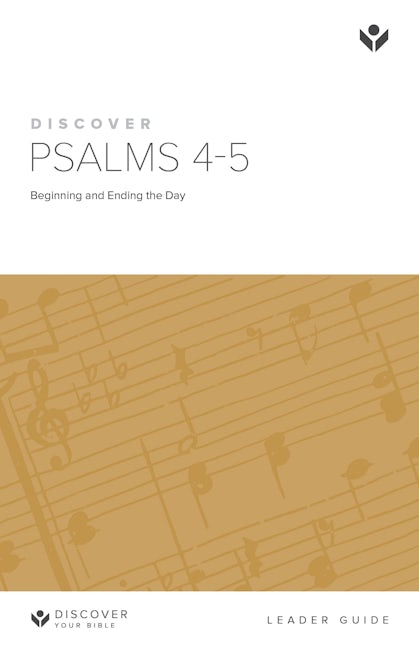 Cover image for Discover Psalms 4-5 Leader Guide Digital, isbn: 9781620254332
