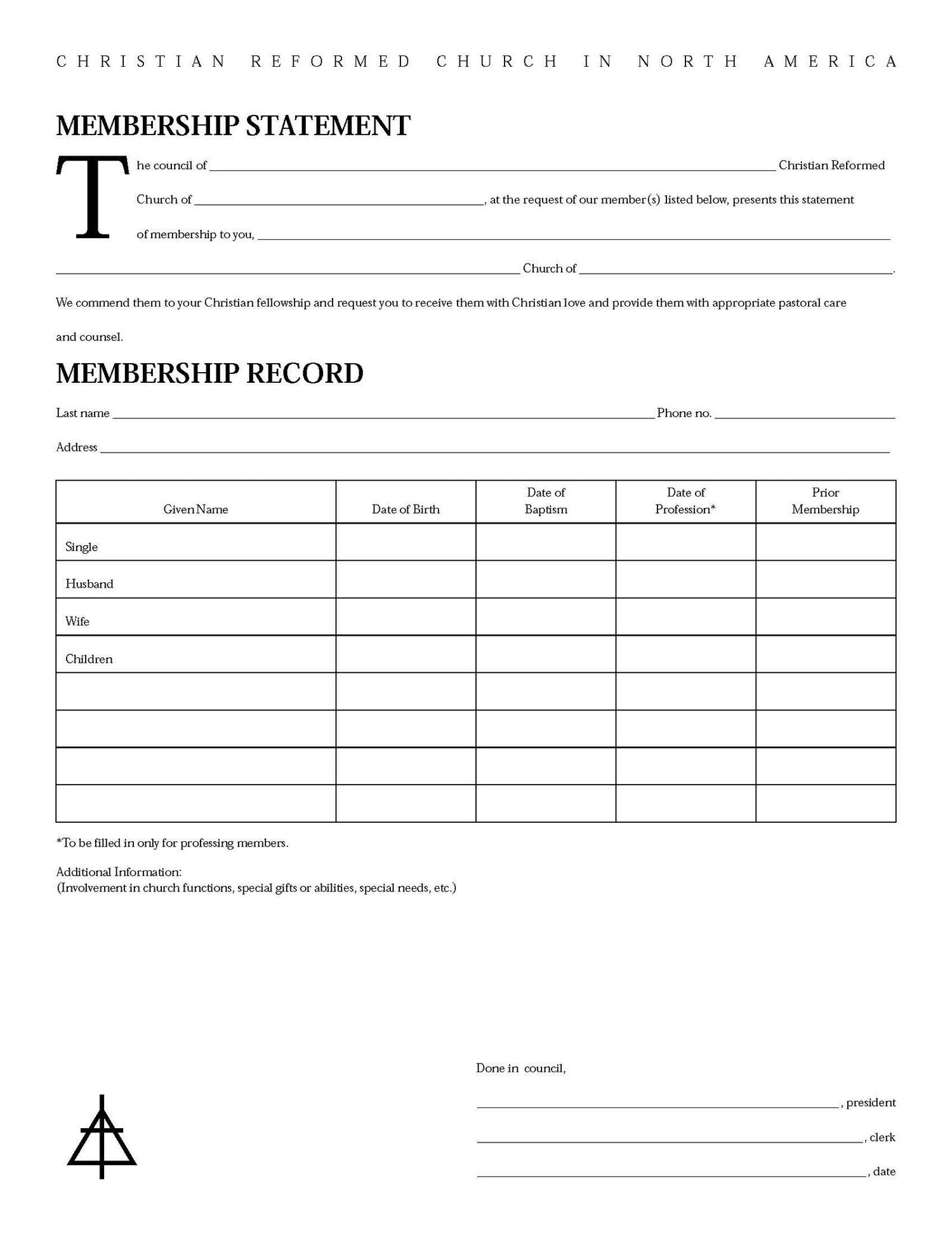 Cover image for CRC Statement of Membership, isbn: 9781620255414