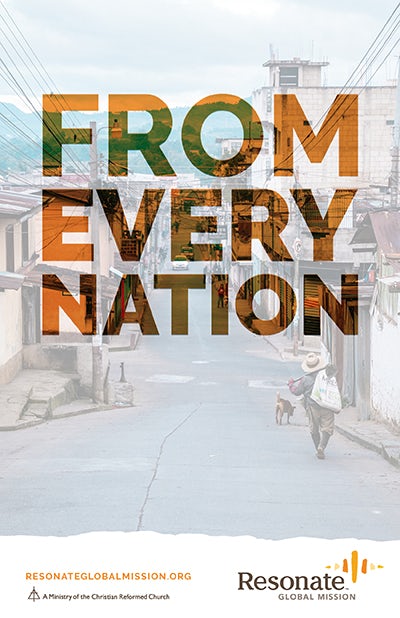 Cover image for Resonate From Every Nation Cover (English), isbn: 9781620259924