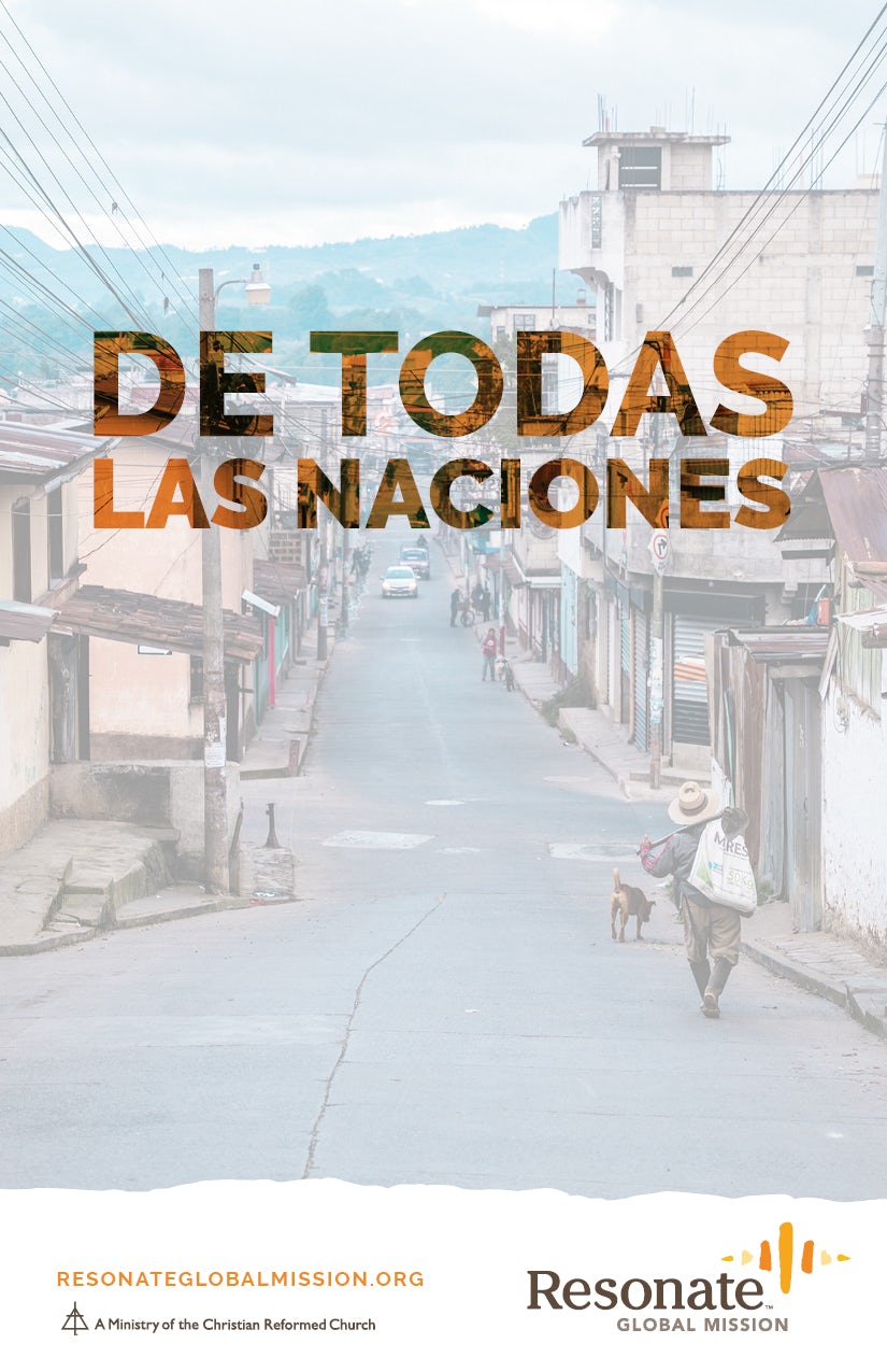 Cover image for Resonate From Every Nation Insert (Spanish), isbn: 9781620259948