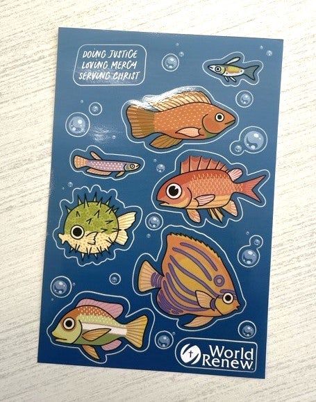 Cover image for Peter Fish Stickers, isbn: 9798899350016