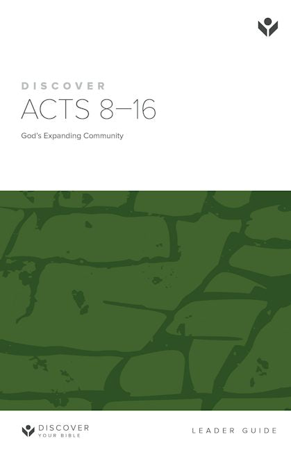 Cover image for Discover Acts 8-16 Leader Guide Digital, isbn: 9798899351334