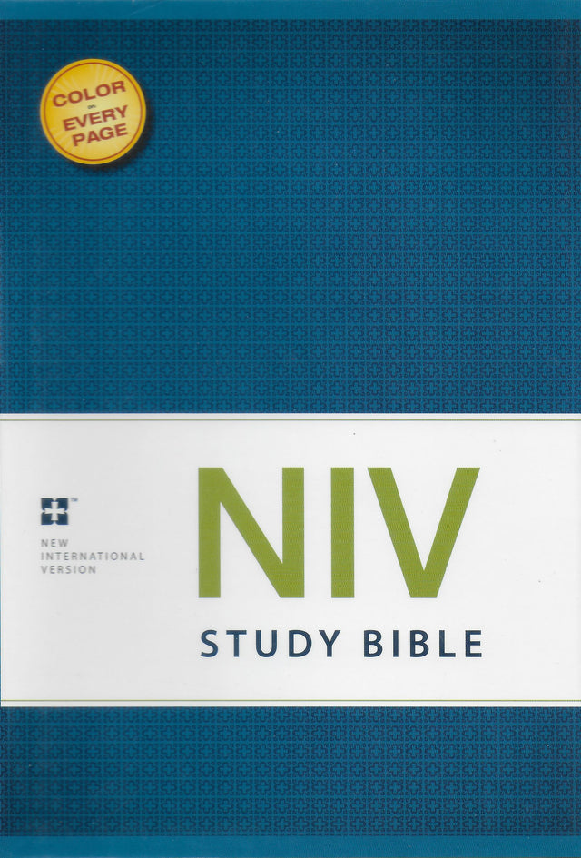 Cover image for NIV Study Bible, Hardcover, isbn: 9780310438922