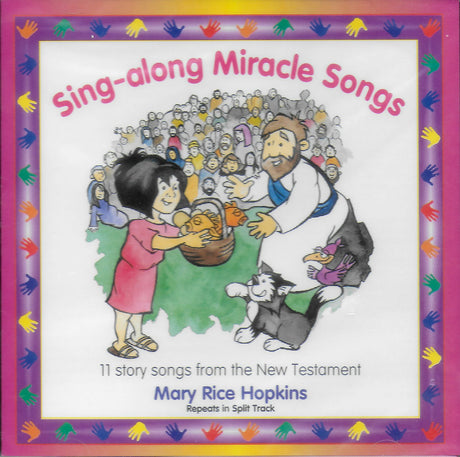 Cover image for Sing-along Miracle Songs CD, isbn: 9781562126353