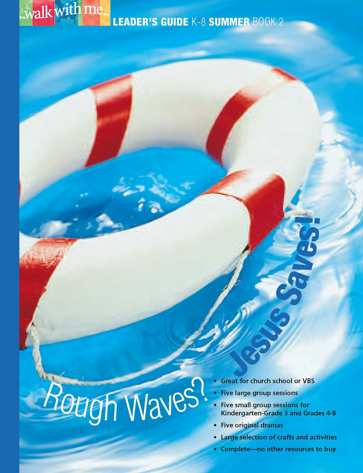 Cover image for Rough Waves? Jesus Saves! (Summer Book 2), isbn: 9781592551774