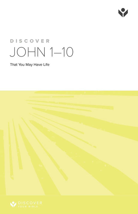 Cover image for Discover John 1-10 Study Guide, isbn: 9781592552238