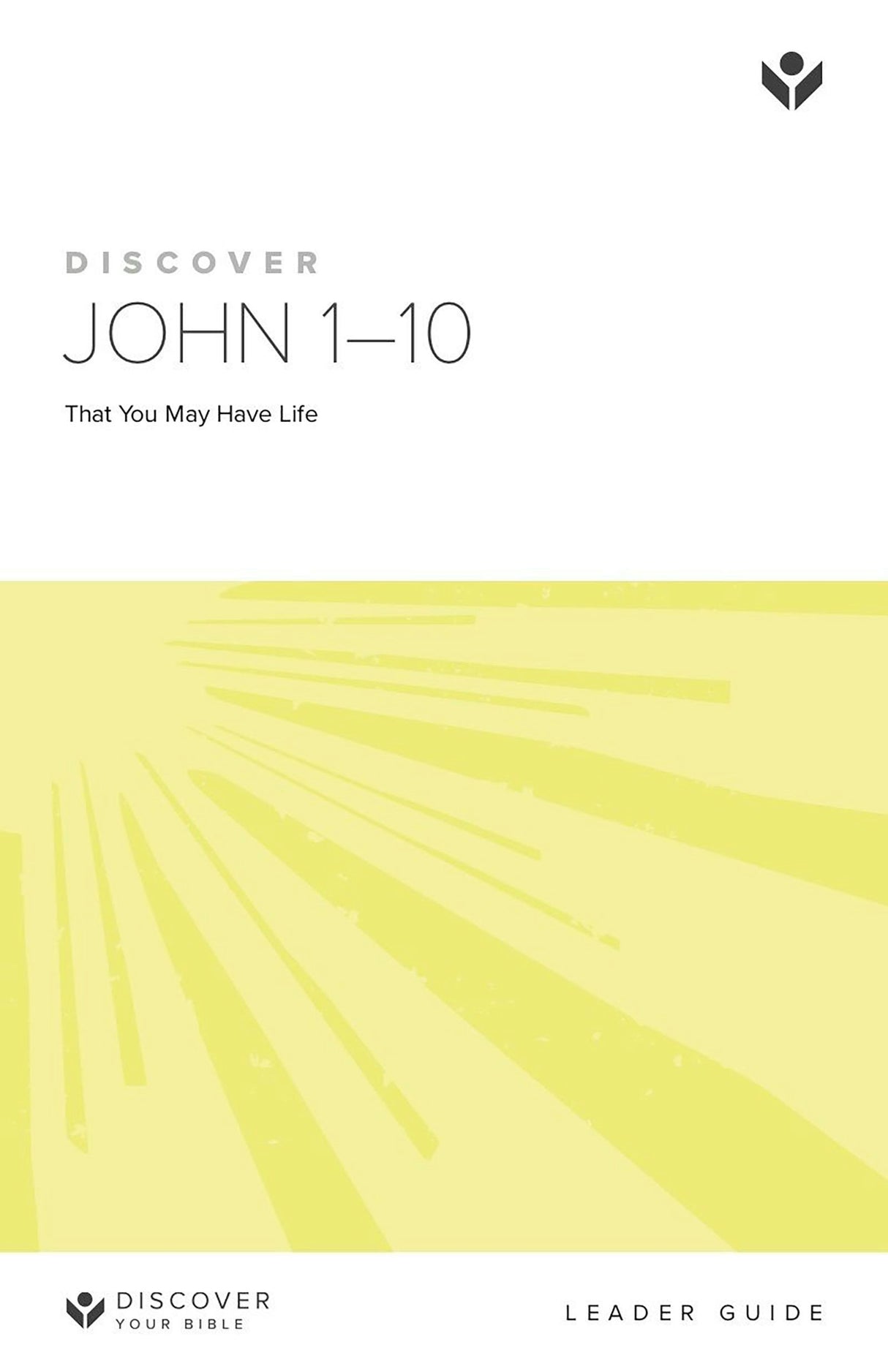 Cover image for Discover John 1-10 Leader Guide, isbn: 9781592552245