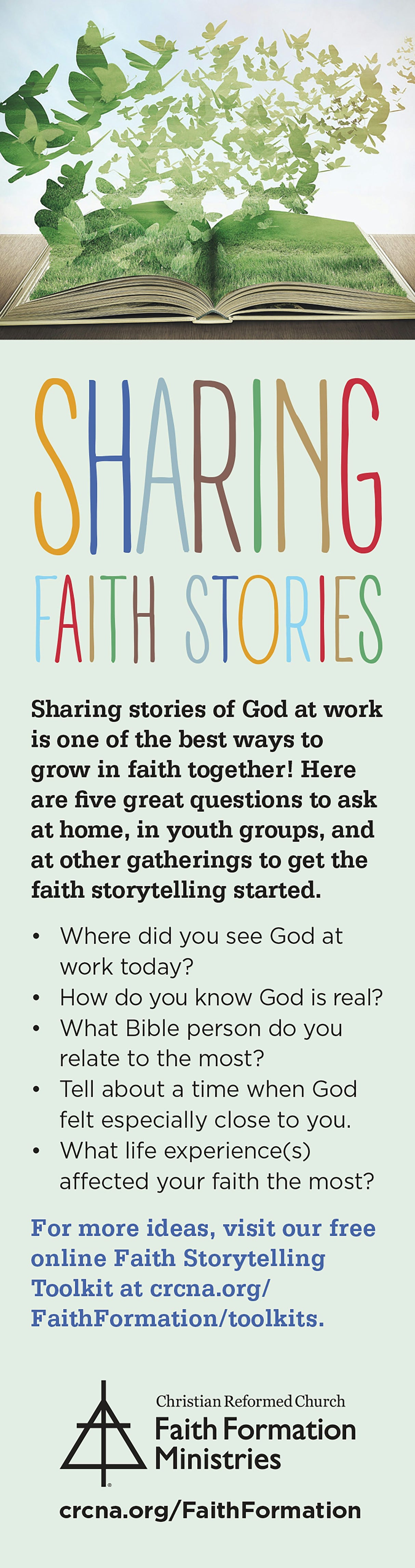 Cover image for Faith Formation Bookmark 2020, isbn: 9781620251737