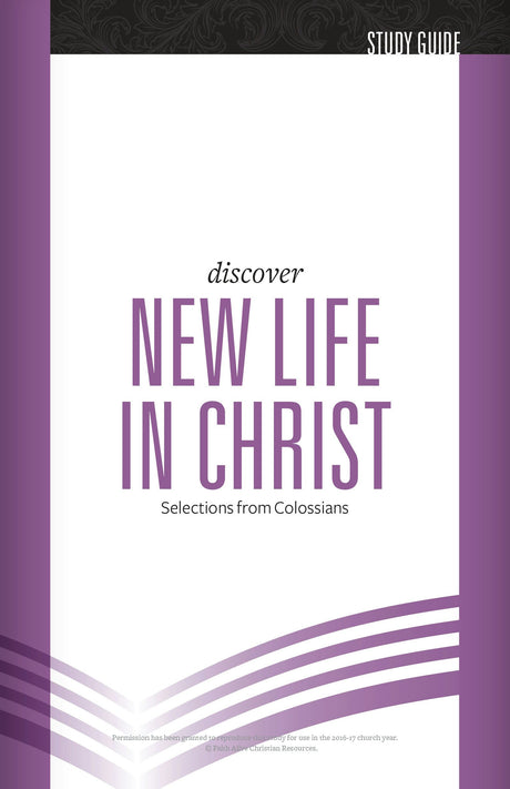 Cover image for Discover New Life in Christ Study Guide Digital, isbn: 9781620254202