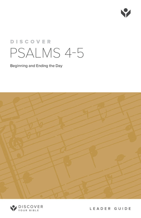 Cover image for Discover Psalms 4-5 Leader Guide Digital, isbn: 9781620254332