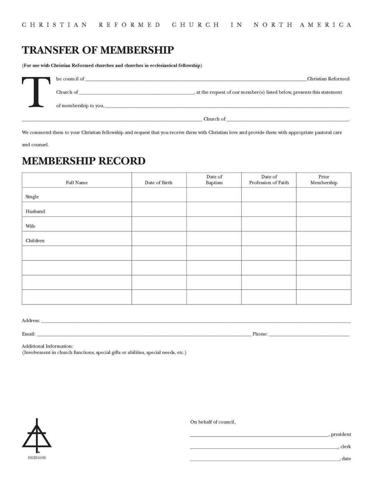 Cover image for CRC Transfer of Membership, isbn: 9781620255421