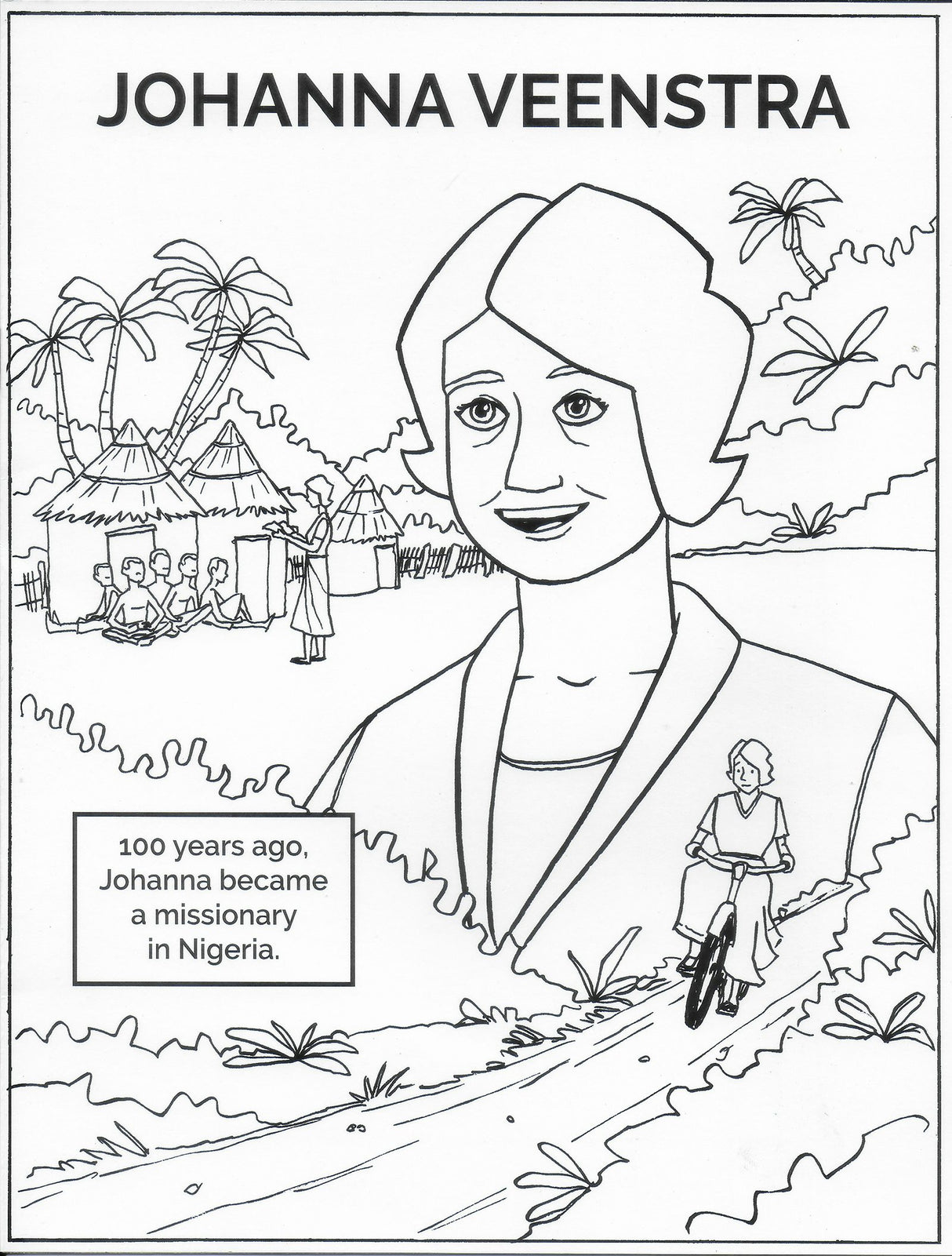 Cover image for Johanna Veenstra Coloring Book, isbn: 9781620255889