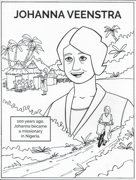 Cover image for Johanna Veenstra Coloring Book, isbn: 9781620255889