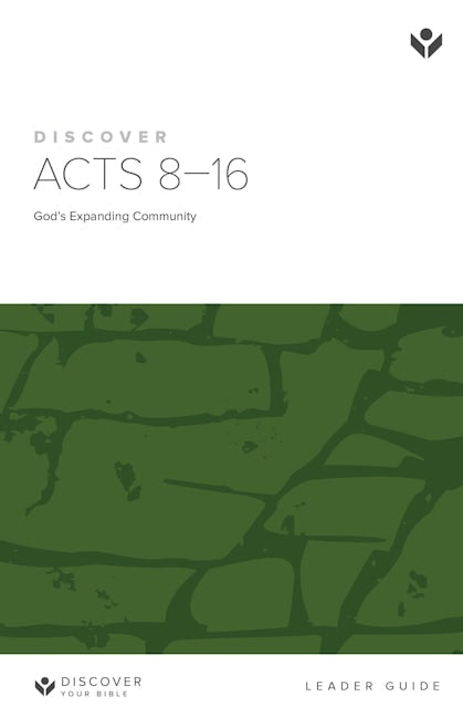 Cover image for Discover Acts 8-16 Leader Guide, isbn: 9798899351310